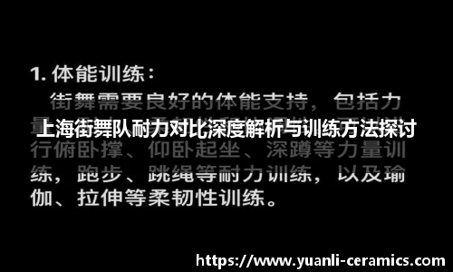 上海街舞队耐力对比深度解析与训练方法探讨